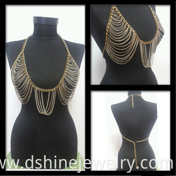 Body Chain Necklace